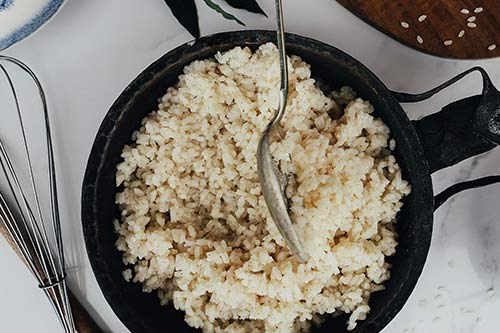For colonoscopy prep 2 day, try some rice.