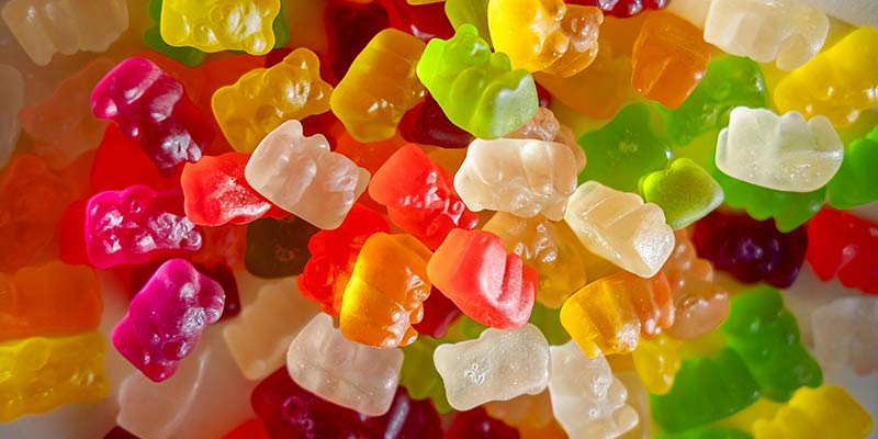 Can you eat gummy bears before colonoscopy