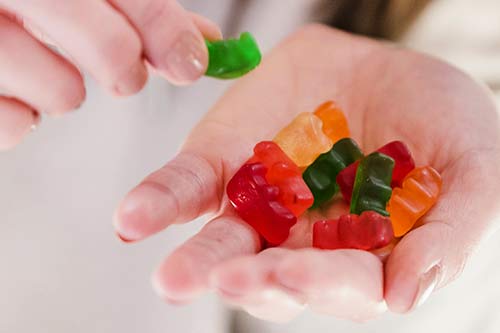 Can you eat gummy bears before colonoscopy yes but they are high in sugar so control your intake