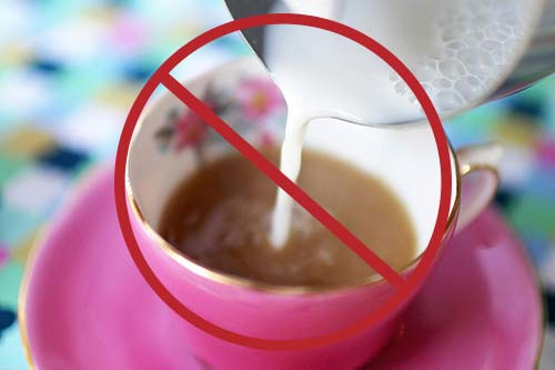 Can you drink tea before a colonoscopy with milk