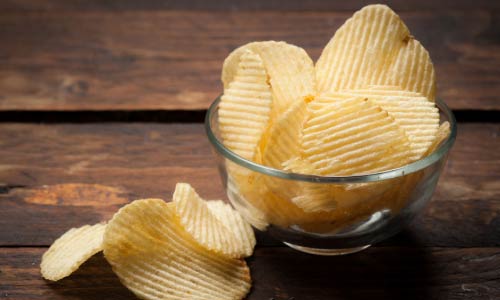 Can I eat potato chips before a colonoscopy on low fiber diet