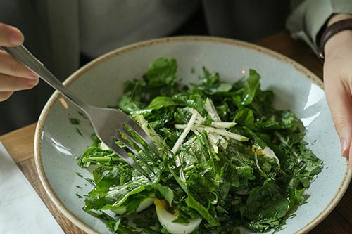 Can you eat lettuce before colonoscopy no too much fiber