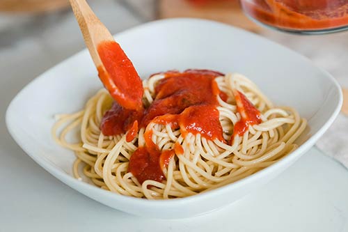 can you eat tomato sauce 2 days before colonoscopy